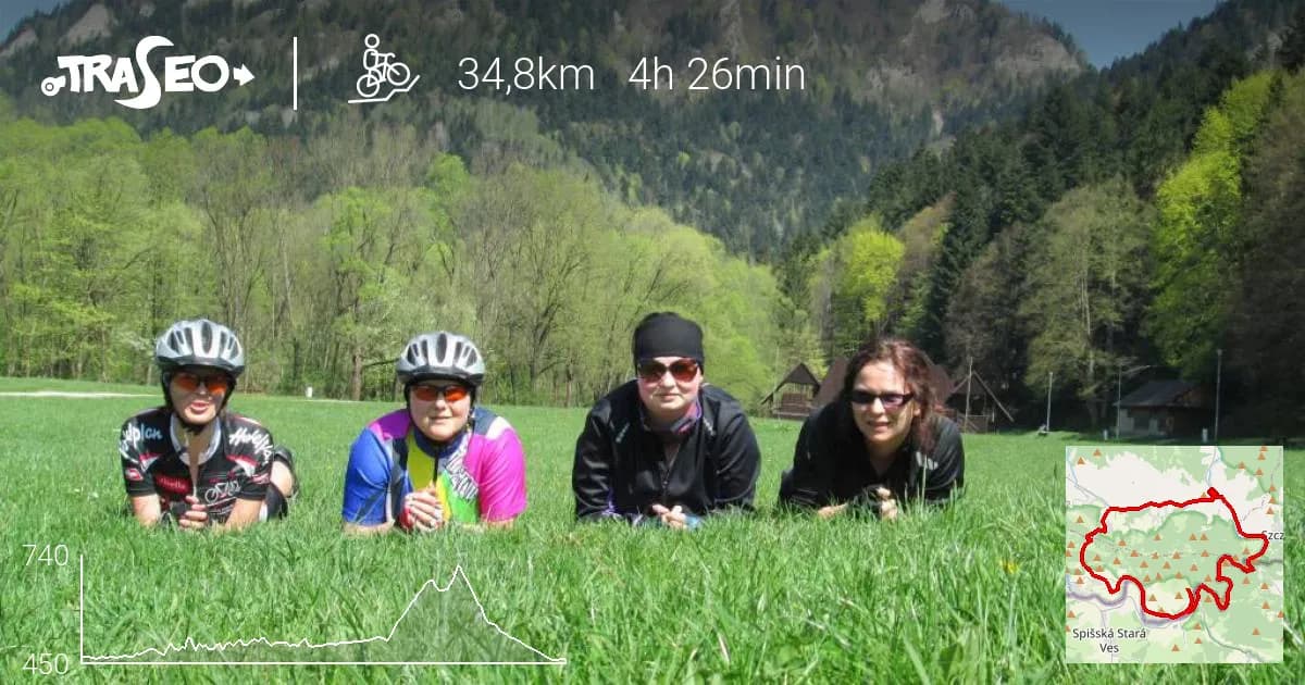 Trasa rowerowa Krościenko Czerwony Klasztor - piękne widoki i atrakcje